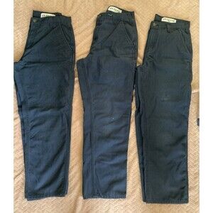3 Pairs Carhartt Dungaree Fit Work Pants Carpenter Cargo Size 32x30